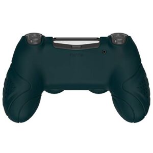 PlayVital Guardian Edition Racing Green Soft Anti-Slip Controller Silicone Case Cover for ps4, Rubber Protector Skins with Joystick Caps for ps4 for ps4 Slim for ps4 Pro Controller