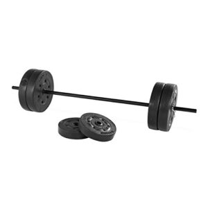 CAP Strength Standard Bench with 100 lb Weight Set, Leg Developer