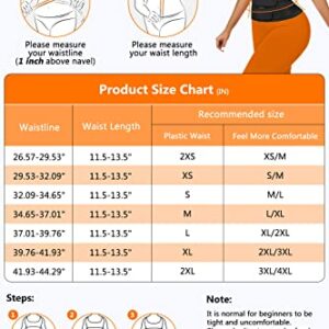 Phateey Waist Trainer for Women Lower Belly Fat Corset Waist Cincher Trimmer Belt Sport Girdle for Workout Fitness - 3 Straps