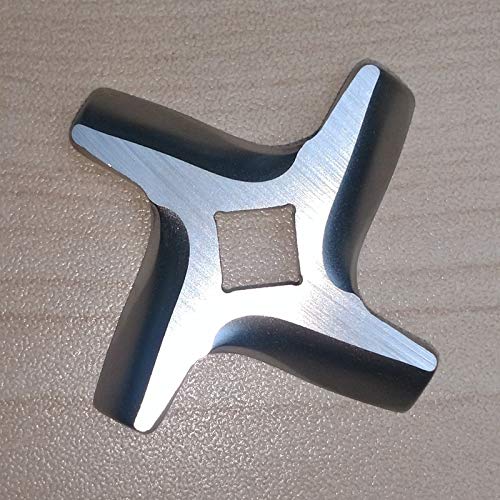 ADUCI 3pcs Meat Grinder Knife Mincer Blade with Square Hole Spare Parts for Moulinex HV6 Type A133 Kitchen Appliance