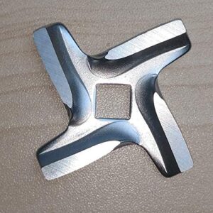 ADUCI 3pcs Meat Grinder Knife Mincer Blade with Square Hole Spare Parts for Moulinex HV6 Type A133 Kitchen Appliance