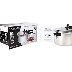 Tayama Stovetop Pressure Cooker 7 Liter (A-24-07-80R)