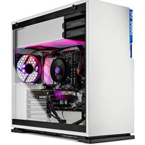 Skytech Shiva Gaming PC Desktop - AMD Ryzen 5 5600X 3.7GHz, RTX 3070 8GB GDDR6, 16GB DDR4 3200, 1TB NVMe SSD, 650W Gold PSU, AC WiFi, Windows 10 Home