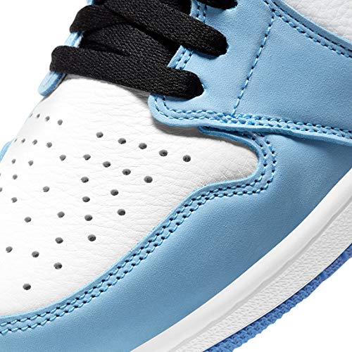 Nike Men's Air Jordan 1 Retro High OG University Blue, White/University Blue/Black, 11.5