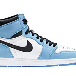 Nike Men's Air Jordan 1 Retro High OG University Blue, White/University Blue/Black, 11.5