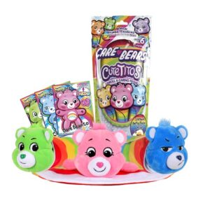 cutetitos care bears surprise stuffed animals - collectible care bears friends - series 1