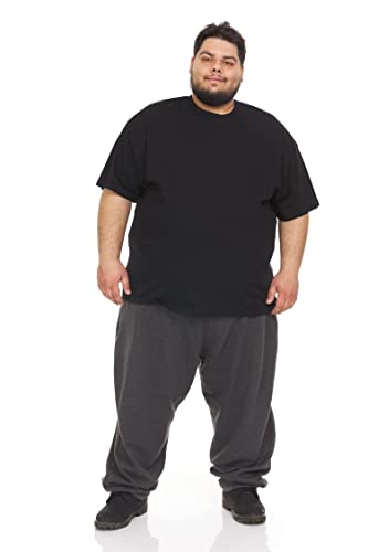 BILLIONHATS 12 Pack Plus Size Men Cotton T-Shirt Bulk Big Tall Short Sleeve Lightweight Tees