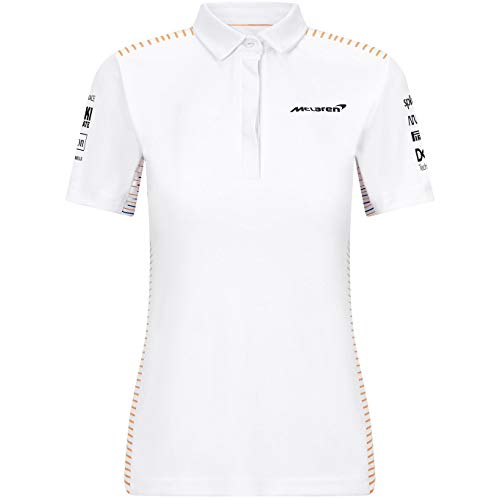 McLaren F1 Women's 2021 Team Polo Shirt (XL) White