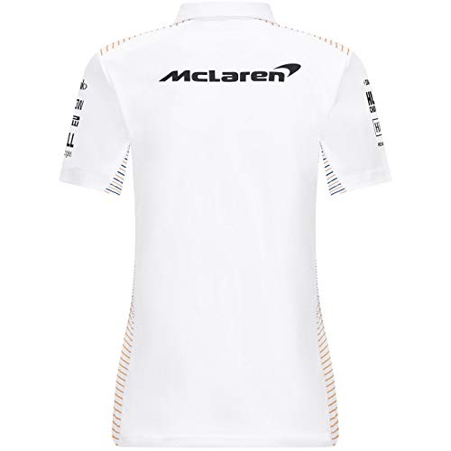 McLaren F1 Women's 2021 Team Polo Shirt (XL) White