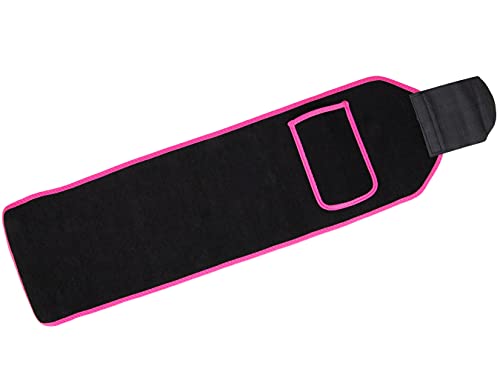 Mind Reader Waist Trainer Belt, Tummy Cincher for Exercise, Slimming Stomach Shaper for Men and Women, Sport Girdle, Neoprene, 30 in., Small, Pink