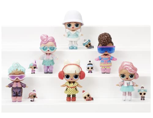 L.O.L. Surprise! Winter Chill Dolls with 8 Surprises Including Collectible Doll with Winter Fashion Outfits, Accessories, Holiday Ornament Ball - Gift for Kids, Toys for Girls Boys Ages 4 5 6 7+ Years