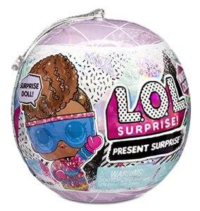 l.o.l. surprise! winter chill dolls with 8 surprises including collectible doll with winter fashion outfits, accessories, holiday ornament ball - gift for kids, toys for girls boys ages 4 5 6 7+ years