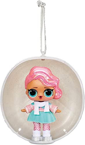 L.O.L. Surprise! Winter Chill Dolls with 8 Surprises Including Collectible Doll with Winter Fashion Outfits, Accessories, Holiday Ornament Ball - Gift for Kids, Toys for Girls Boys Ages 4 5 6 7+ Years