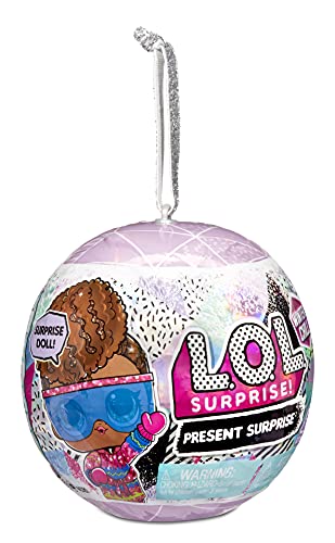 L.O.L. Surprise! Winter Chill Dolls with 8 Surprises Including Collectible Doll with Winter Fashion Outfits, Accessories, Holiday Ornament Ball - Gift for Kids, Toys for Girls Boys Ages 4 5 6 7+ Years