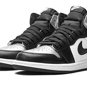 Nike Preschool Jordan 1 Retro High PS Silver Toe, Black/Metallic Silver/White/Bl, 2Y