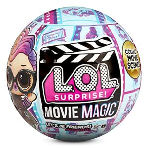 LOL Surprise Movie Magic Muñecas con 10 sorpresas que incluyen 1 muñeca, accesorios de películas, escenas de películas y muchos otros accesorios - Gran Regalo para niños a partir de 4 años