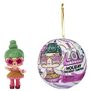 L.O.L. Surprise! Holiday Supreme Doll Tinsel with 8 Surprises Including Collectible Holiday Doll, Shoes, and Accessories | Great Gift for Kids Ages 4+