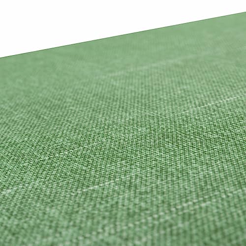 Pillow Perfect Tory Solid Indoor/Outdoor Reversible Patio Chairpad with Ties Weather and Fade Resistant, 15.5" x 16", Green, 2 Count