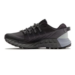 merrell men's agility peak 4 running shoes, grey, 9.5 au