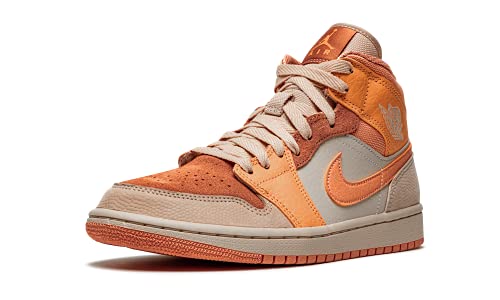 Jordan Womens WMNS Air 1 Mid DH4270 800 Apricot - Size 8.5W