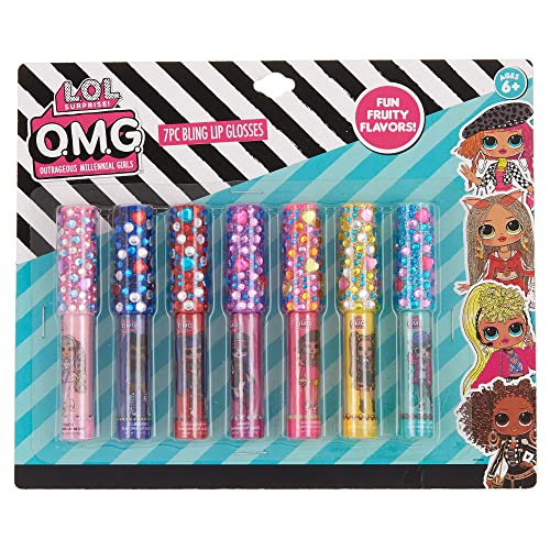 L.O.L. Surprise ! OMG 6 PC Bling Lip Gloss