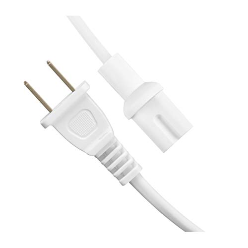 Vebner 12-Foot Power Cord Compatible with Sonos Five, Sonos Play 5, Sonos Beam, Sonos Arc, Sonos Amp, Sonos Playbase, Sonos Sub Gen 3 and Sonos Sub Mini - White