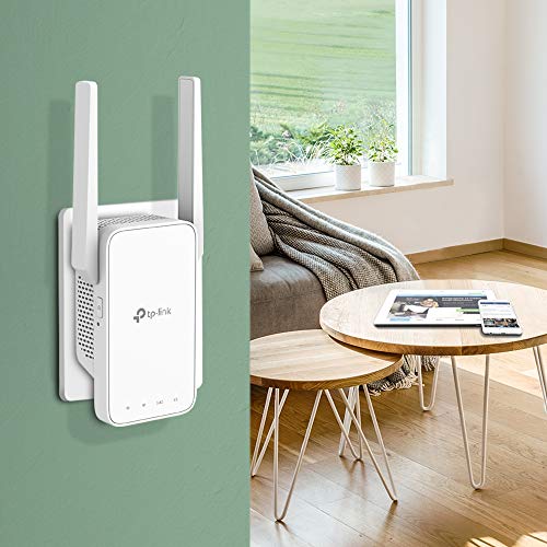 TP-Link AC750 WiFi Extender(RE215), Covers Up to 1500 Sq.ft and 20 Devices, Dual Band Wireless Repeater for Home, Internet Signal Booster with Ethernet Port