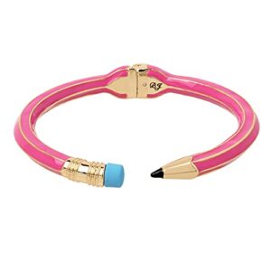 betsey johnson pencil hinged bangle