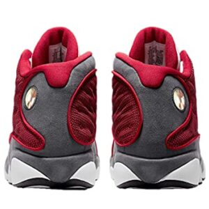 Nike Men's Air Jordan 13 Retro Red Flint, Gym Red/Flint Grey/White/Black, 10