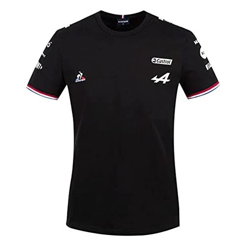 F1 Alpine Racing 2021 Men's Team T-Shirt, Black (L, l)