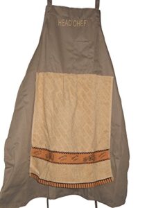 head chef prank apron - perfect gag for dad & barbecue parties