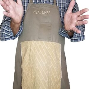 Head Chef Prank Apron - Perfect Gag For Dad & Barbecue Parties