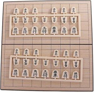 chess portable set international new study shogi japanese board game with wooden folding chessboard for beginners kida adult lqhzwyc