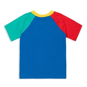 CoComelon JJ Toddler Boys 3 Pack Graphic Raglan T-Shirts 4T Multicolor