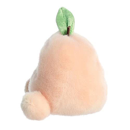 Aurora® Adorable Palm Pals™ Mellow Peach™ Stuffed Animal - Pocket-Sized Fun - On-The-Go Play - Pink 5 Inches