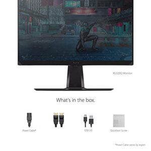 ViewSonic ELITE XG320Q 32 Inch 1440p 0.5ms 175Hz Gaming Monitor with GSYNC Compatible, HDR600, 99% AdobeRGB, HDMI, DisplayPort and Advanced Ergonomics for Esports,Black