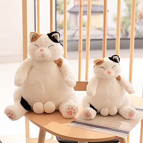 OOPSHANA Stuffed Animal Pillows, Cute Lazy Cat Plush Toys, Stuffed Plush Dolls, Gifts for Friends