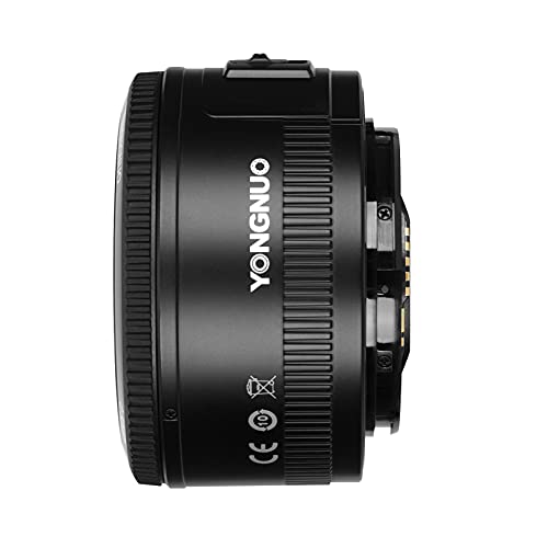 YONGNUO YN50mm F1.8, Standard Prime Auto Focus Lens for Canon Full Frame SLR EF Mount Cameras