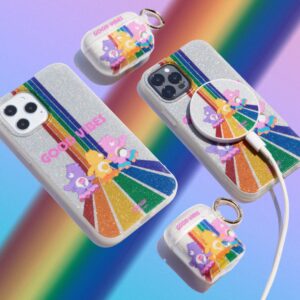 Sonix x Care Bears Case for iPhone 12 Pro Max Featuring Built in Self-Aligning Compatibility with MagSafe Charging [10ft Drop Tested] Protective Good Vibes Rainbow Case for Apple iPhone 12 Pro Max