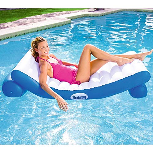 Gcxzb Swimming Ring Beach Water Inflatable Loungers Floating Row, Swimming Pool Float Inflatable Toy Adult & Child Floating Bed Water Recreation Chair