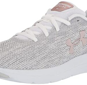 Under Armour Women's Charged Impulse 2 Knit Running Shoe, White (105)/White, 8.5