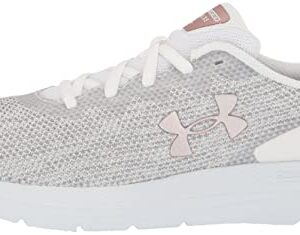 Under Armour Women's Charged Impulse 2 Knit Running Shoe, White (105)/White, 8.5