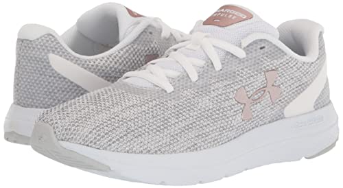 Under Armour Women's Charged Impulse 2 Knit Running Shoe, White (105)/White, 8.5