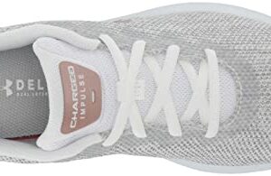 Under Armour Women's Charged Impulse 2 Knit Running Shoe, White (105)/White, 8.5