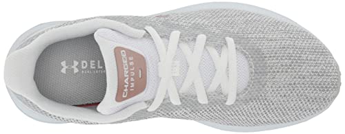 Under Armour Women's Charged Impulse 2 Knit Running Shoe, White (105)/White, 8.5