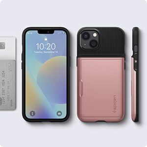 Spigen Slim Armor CS Designed for iPhone 13 Case (2021) - Rose Gold