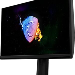 MSI Oculux NXG253R, 25" Gaming Monitor, 1920 x 1080 (FHD), Rapid IPS, 1ms, 360Hz, G-Sync, HDMI, Displayport, Tilt, Swivel, Height Adjustable, Pivot