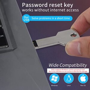 Bootable Windows Password Reset Key USB Flash Drive|Unlock windows password software tool|Compatiblity with Windows 7/Vista/8/10 |Password reset recovery for windows PC & Laptop