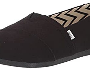 TOMS Women's, Alpargata Recycled Slip-On Black