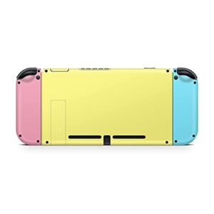 Tacky design Solid Classic Pastel skin Compatible with Nintendo Switch, Colorwave Vinyl 3m styicker Color Blocking Full cover
